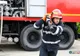 O fabrică de lemne din Gorj, cuprinsă de un incendiu