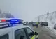 Ninge la Rânca. Acces doar pentru maşinile 4x4 şi cele dotate cu lanţuri