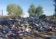 Un munte de gunoaie se ridică lângă Motru