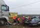 Doi soți din Craiova au murit după ce au intrat cu mașina într-un TIR condus de un gorjean