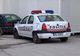 A dat cu piatra într-o mașină a poliției din Rovinari